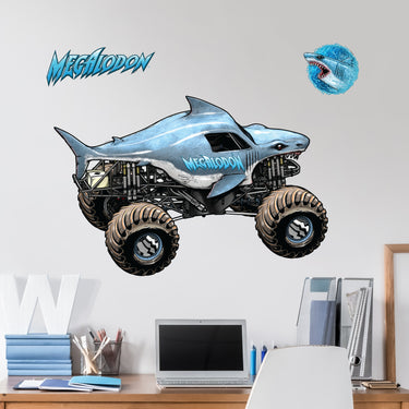 Monster Jam Megalodon Wall Decal